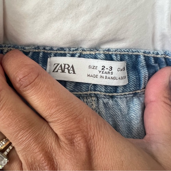Zara toddler jeans size 2-3 T - Picture 4 of 4